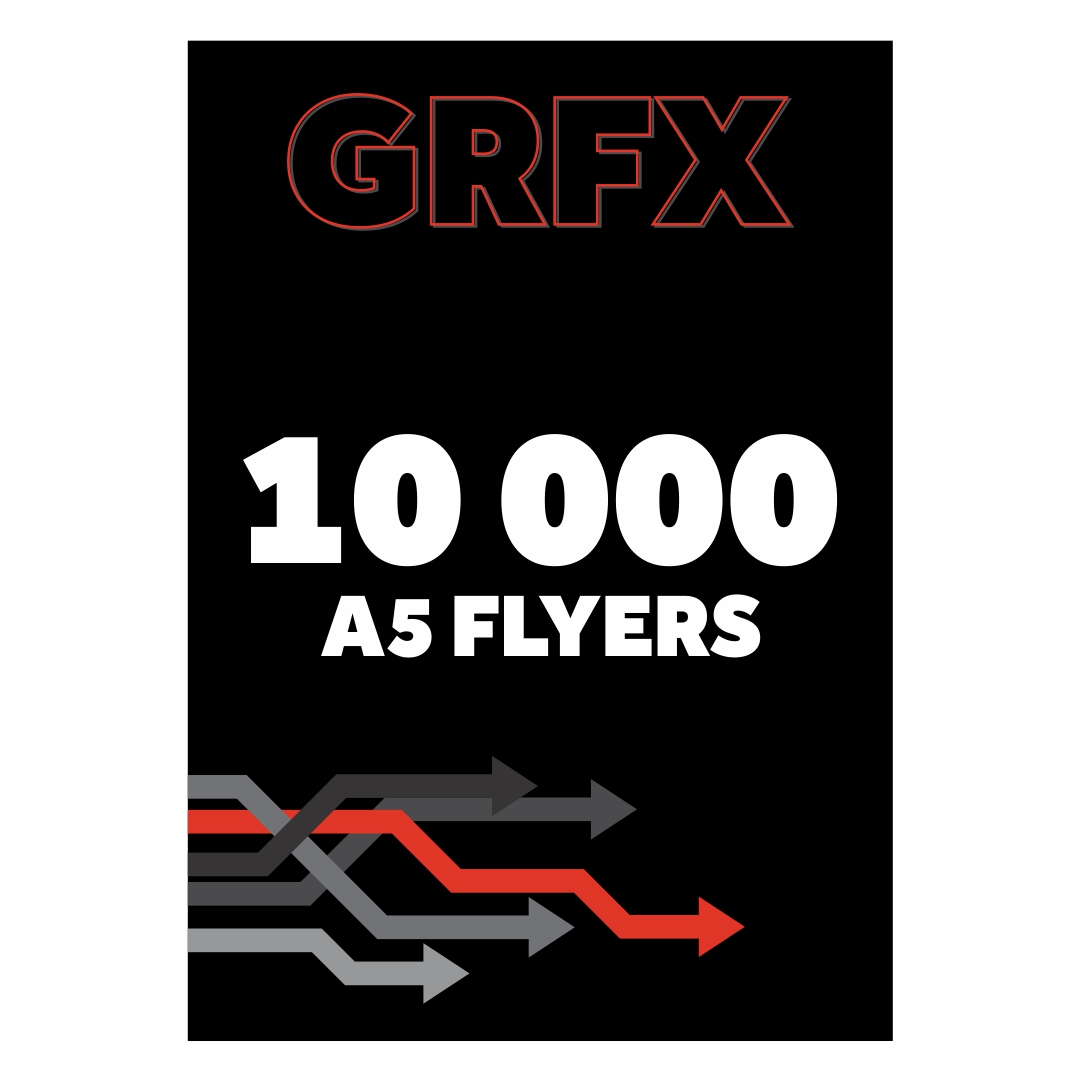 Flyers A5 (Qty: 10 000)
