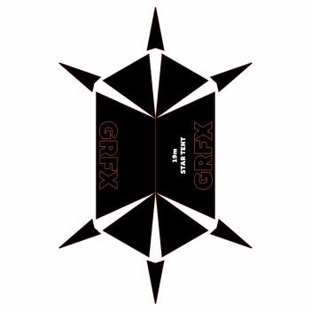 Branded Star Tents (19 metre)
