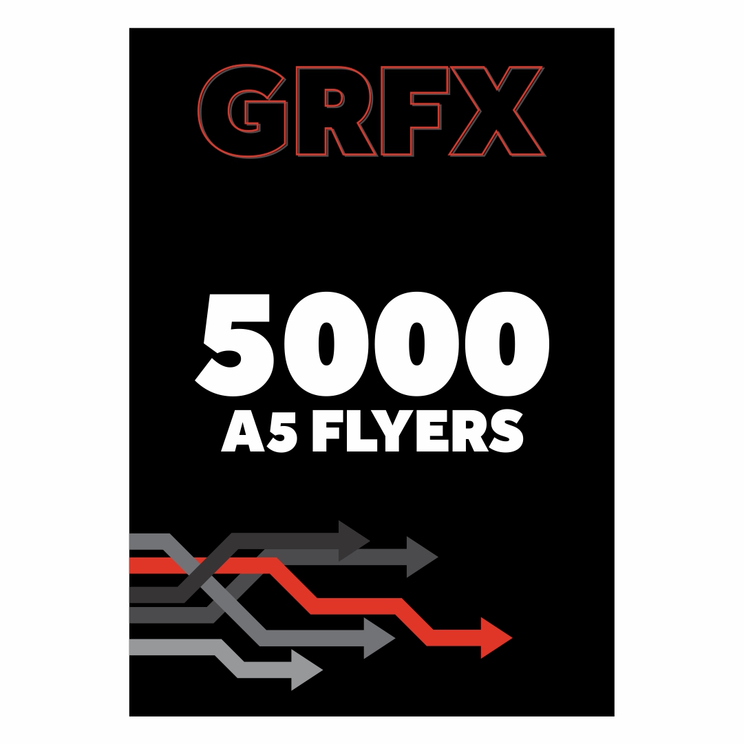 Flyers A5 (Qty: 5000)